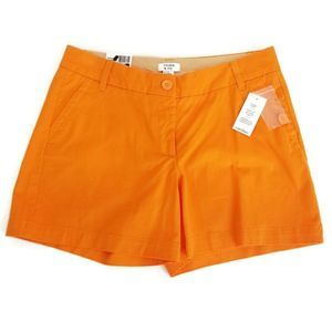 Crown & Ivy 6 Six Caroline Shorts Orange $49